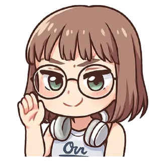 🌟 emoji tanya chibi (@ukkiery) Telegram sticker 11 of 15
