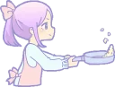 🍳 emoji Good night Girl :: @line_stickers Telegram sticker 20 of 120