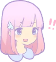 ‼ emoji Good night Girl :: @line_stickers Telegram sticker 15 of 120