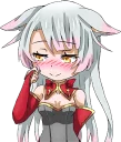 😳 emoji Shiro - White neko :: @line_stickers Telegram sticker 20 of 80
