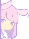 👀 emoji Good night Girl :: @line_stickers Telegram sticker 17 of 120