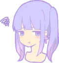 😔 emoji Good night Girl :: @line_stickers Telegram sticker 4 of 120