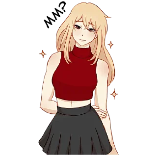 🤨 emoji Одна любовь @nyasticks Telegram sticker 17 of 25