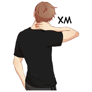 🤔 emoji Одна любовь @nyasticks Telegram sticker 24 of 25