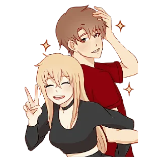✌️ emoji Одна любовь @nyasticks Telegram sticker 11 of 25
