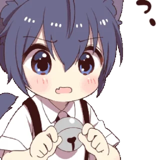 Sticker from Boy of a black cat @nyakwii