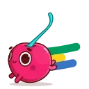 🇬🇦 emoji Cherry flags Telegram sticker 8 of 35