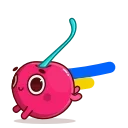 Sticker from Cherry flags