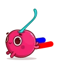 Sticker from Cherry flags