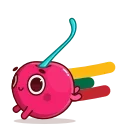 🇱🇹 emoji Cherry flags Telegram sticker 10 of 35