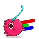 👨‍💻 emoji Cherry flags Telegram sticker 16 of 35