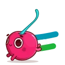 🇺🇿 emoji Cherry flags Telegram sticker 14 of 35