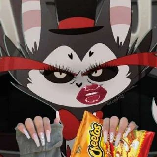 😻 emoji 😈Мем Хазбин @Freeeeetik Telegram sticker 11 of 65