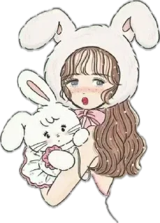 Sticker from 🐇🐇  @bunnni2 @IovergurI