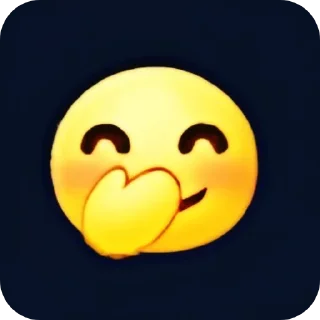 🤭 emoji mlbb emoji from toma Telegram sticker 19 of 114
