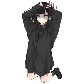 Sticker from Юрудура-тян [BIG] @Nyasticks