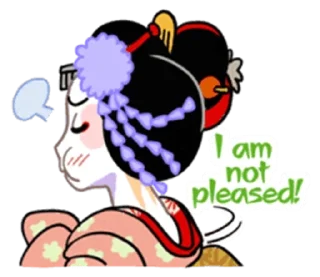 Sticker from Maiko in Kyoto