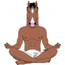 👳‍♀️ emoji bojack Telegram sticker 19 of 23
