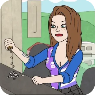 💊 emoji BoJack HorseMan :: @fuck>off Telegram sticker 22 of 60