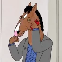 😑 emoji bojack Telegram sticker 22 of 23