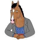 😔 emoji bojack Telegram sticker 14 of 23