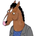 Sticker from bojack