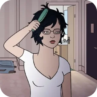 🫤 emoji BoJack HorseMan :: @fuck>off Telegram sticker 9 of 60