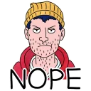 😑 emoji bojack Telegram sticker 12 of 23