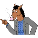 😤 emoji bojack Telegram sticker 6 of 23