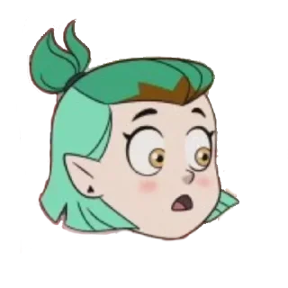 🤭 emoji Amity — Owl House Telegram sticker 5 of 13
