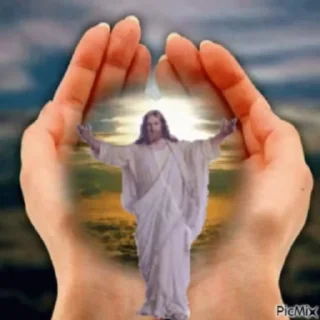 Sticker from jesus loves you @crysta1tree