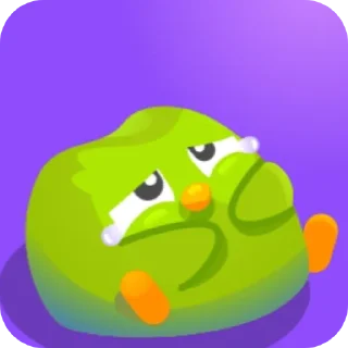 😭 emoji Duolingo (by: @hd_kanon) Telegram sticker 16 of 54
