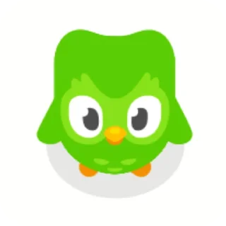 Sticker from Duolingo