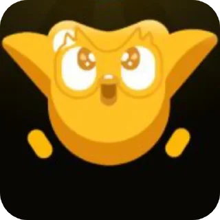 👍 emoji Duolingo (by: @hd_kanon) Telegram sticker 22 of 54