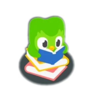 Sticker from Duolingo