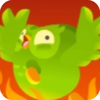 🔥 emoji Duolingo (by: @hd_kanon) Telegram sticker 1 of 54
