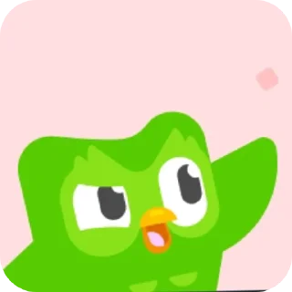 ➡ emoji Duolingo (by: @hd_kanon) Telegram sticker 19 of 54