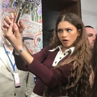 🌟 emoji Zendaya Telegram sticker 5 of 27