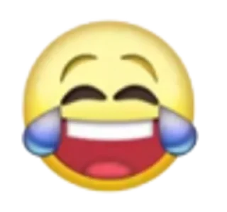 😂 emoji 😍😉😨😢😝😄😡😂😎☺️😘😀 @MyProjectsUA Telegram sticker 9 of 13