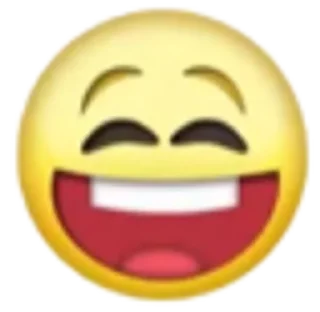 😄 emoji 😍😉😨😢😝😄😡😂😎☺️😘😀 @MyProjectsUA Telegram sticker 7 of 13