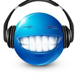 🤐 emoji Синие фейсы Telegram sticker 18 of 49