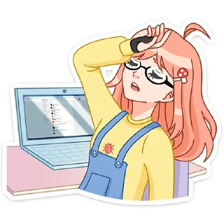 ☹️ emoji Джун :: @stickroom Telegram sticker 14 of 48