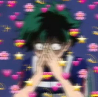 Sticker from mha