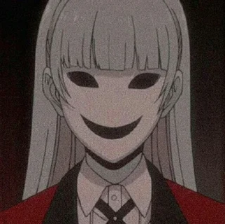 Sticker from kakegurui