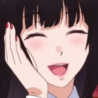 Sticker from kakegurui