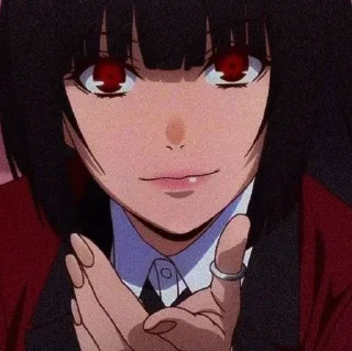 Sticker from kakegurui