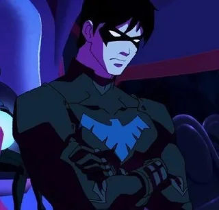 🥀 emoji Nightwing be Evloevvv Telegram sticker 5 of 15