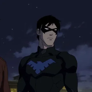 🙄 emoji Nightwing be Evloevvv Telegram sticker 11 of 15