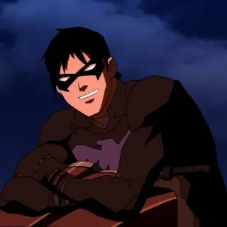 🤣 emoji Nightwing be Evloevvv Telegram sticker 14 of 15