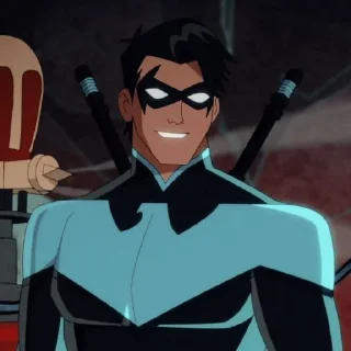 🙂 emoji Nightwing be Evloevvv Telegram sticker 7 of 15